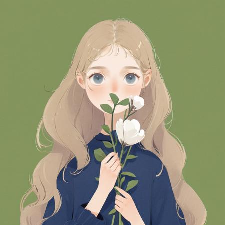 Hand-drawn portrait