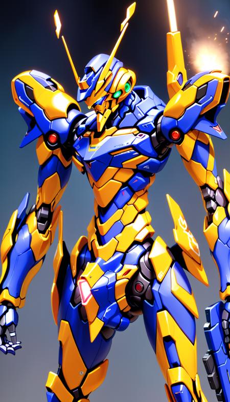 [Illustrious / SDXL] Super robot diffusion XL (Gundam, EVA, ARMORED CORE, BATTLE TECH like mecha lora)