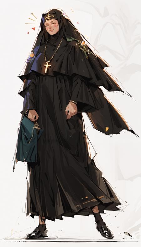 Orthodox nun