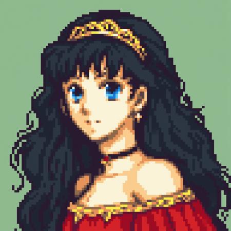 FLUX Fire Emblem GBA Style Portraits | Pixel Art | Moosie Model版本FEGBA v2 FLUX (ID: 1059744)