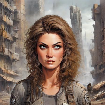 Style of Don Lawrence - SDXL