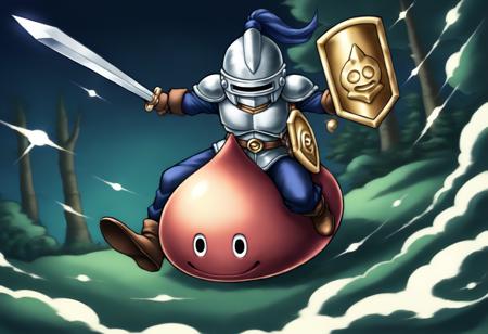 Slime knight / スライムナイト (Dragon quest) Pony/IL