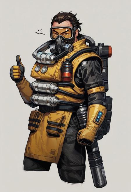 Various characters from Apex Legends版本Caustic (ID: 687047)