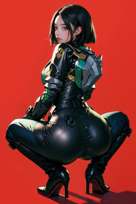 Viper Valorant Costume (Pony / SD1.5)