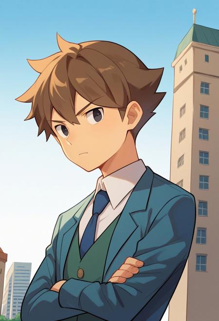 Clive - Professor Layton (Commission)