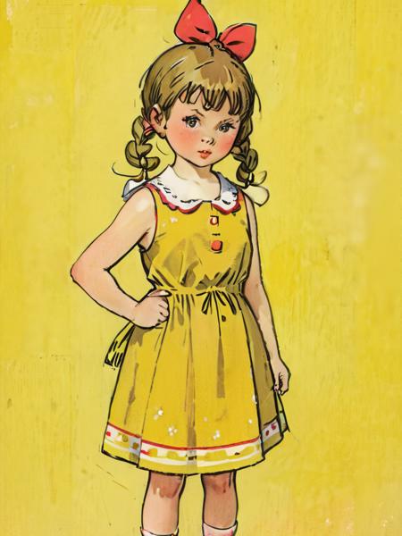 Children's book illustration by Genrih Valk (XL)