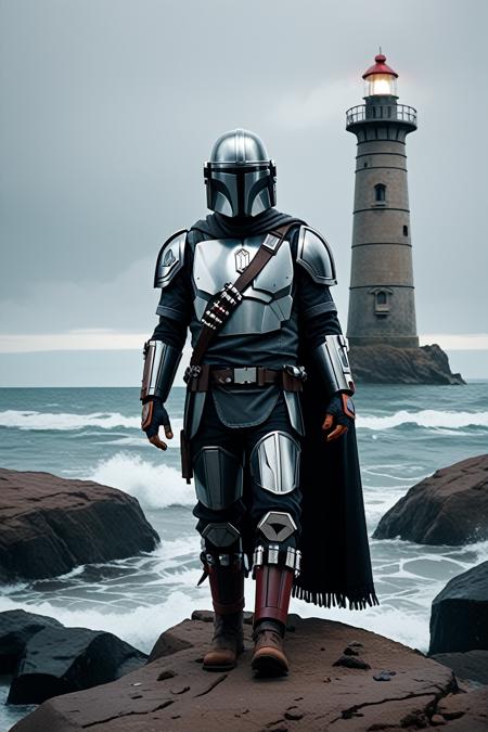 The Mandalorian from Star Wars