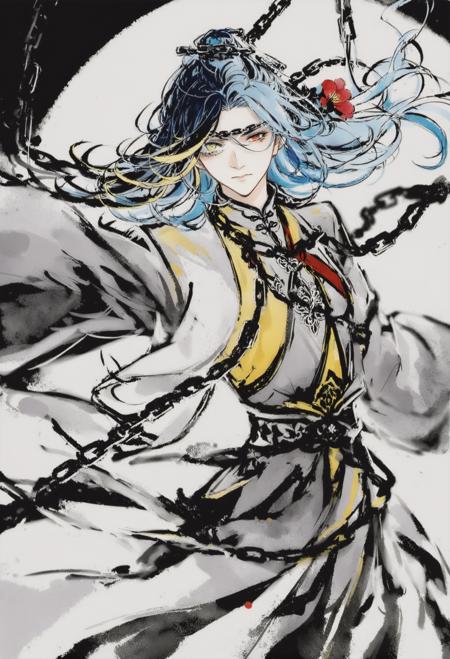 Chinese ink painting 中国水墨画