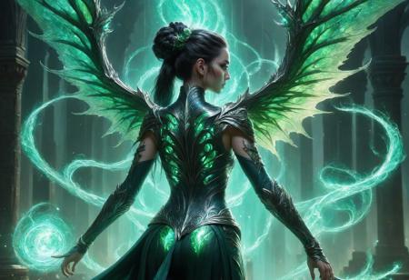DonM - Dragons and Wings and Back view [Flux,SDXL]