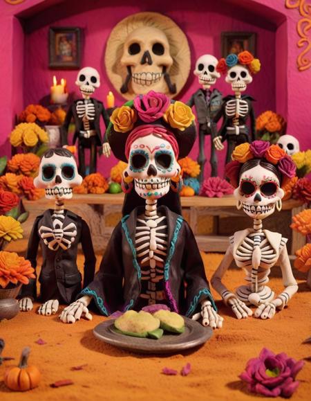 CLAYMATE - Claymation Style for SDXL