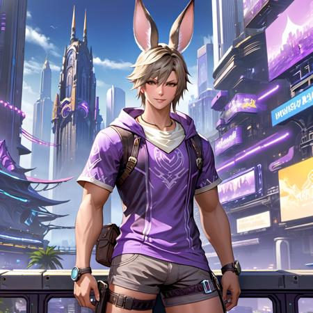 Male Viera - Final Fantasy XIV (FF14) - SDXL Lora版本v1.0 (ID: 146188)
