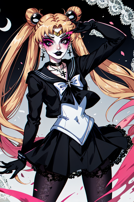 Sailor Moon Goth (Prompt like a Pro Textual Inversions!)