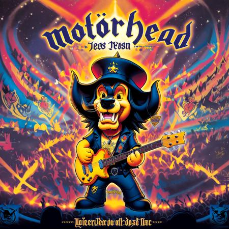 Motörhead Record Cover [SDXL]