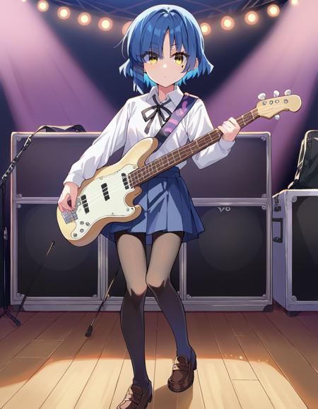 Ryou Yamada (山田 リョウ) - Bocchi the Rock (ぼっち・ざ・ろっく！)版本anime s1/booru (ID: 394952)
