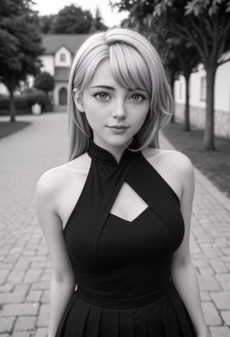 Monochrome portraiture