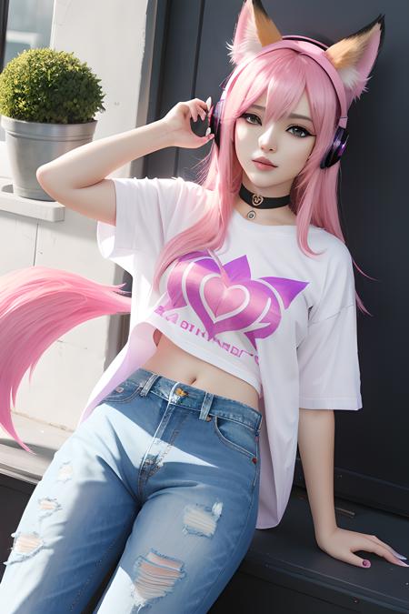 Ahri [HyperRealistic] - KDA - League of Legends - [LoRA]