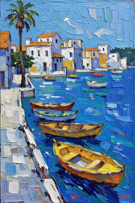 Impasto Oil Painting Style
