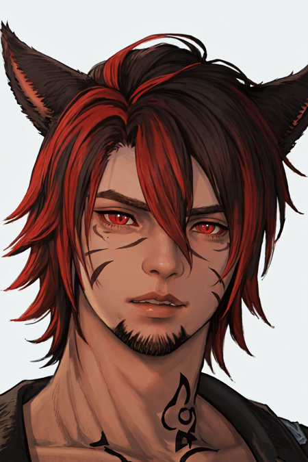 Male Miqote - FFXIV (LORA)版本v1.0 (ID: 112771)