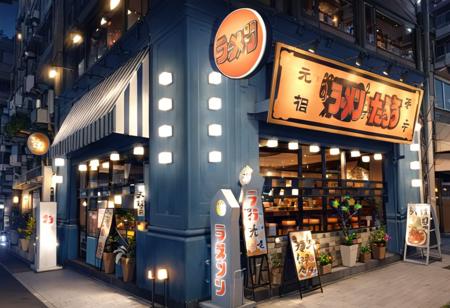神戸のラーメン屋さんT Kobe Ramen Restaurant T SDXL