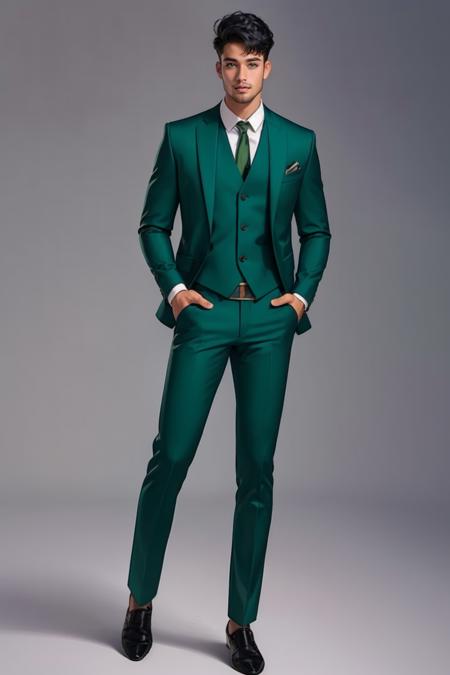 Emerald Green Suit