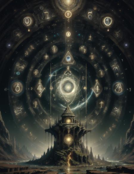 DonM - Math Magic Style [SD1.5, SDXL]版本SD1.5 (ID: 260096)