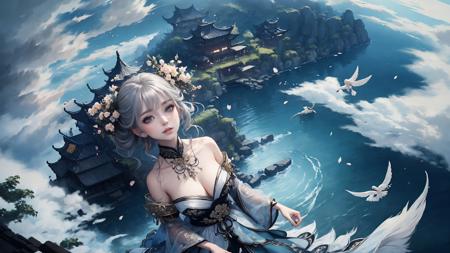 绪儿-水乡场景 Water town scene
