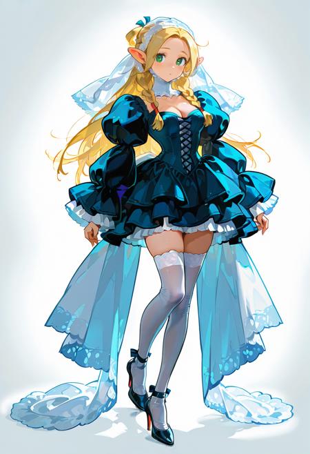 Blue Lace Dress