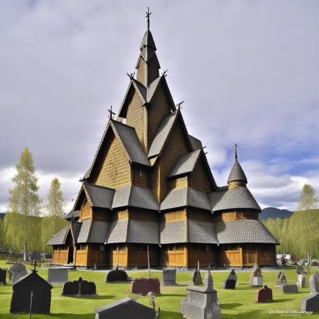 Norwegian stave church