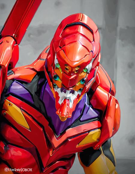 Neon Genesis Evangelion - Eva-02 - SDXL