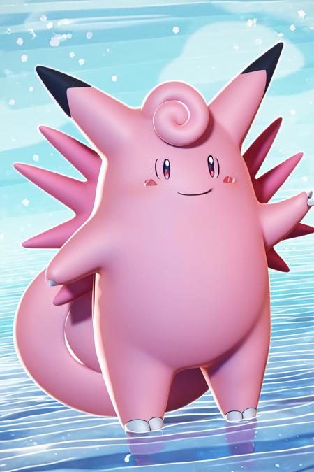 Clefable: Pixy Fairy | ピクシー (Pokedex #0036) [Pony]
