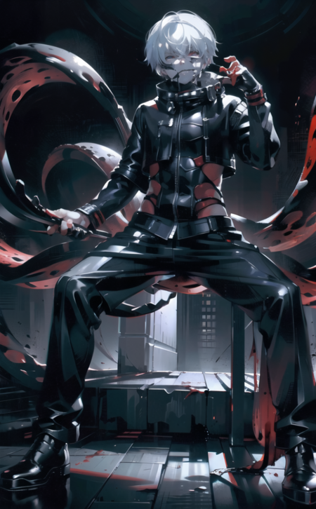 Kaneki Ken, Toyko Ghoul版本v1.0 (ID: 52140)