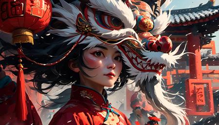 ?Lunar New Year Dragon Mask? (SDXL)