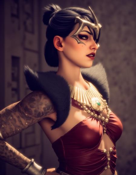 Morrigan of Dragon Age Veilguard