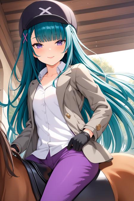 Chiyoura Ayame (Girl Friend BETA) | 千代浦あやめ (ガールフレンド（仮）) [SD 1.5 & Animagine XL]