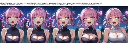 Fangs Out Concept [SDXL+Pony]