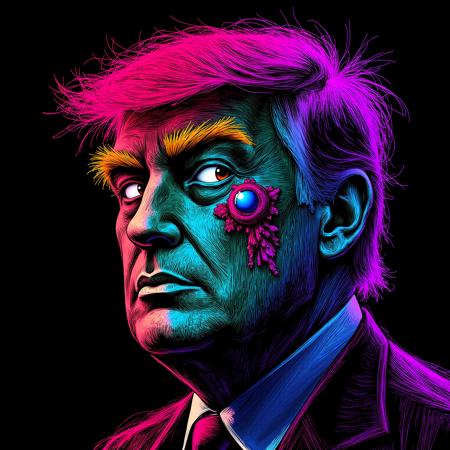 Glowing Drawing