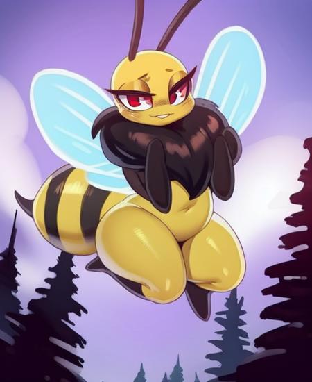 Bees! [Fluffyrock LoRA]版本v1.0 (ID: 144341)