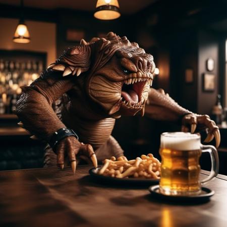 Rancor - Star Wars - SDXL
