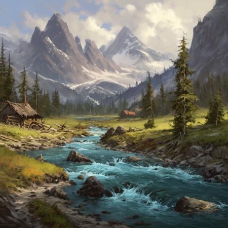 Essenz - Jakub Rozalski [1920+ - Scythe - Iron Harvest] (Style LoRa for SDXL 1.0)