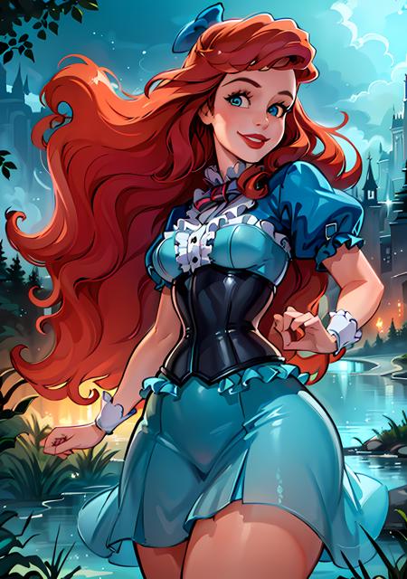 Ariel (The Little Mermaid) Princess Disney - SD 1.5 | XL PONY - by YeiyeiArt