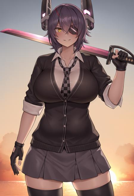 Tenryuu (Kancolle) [Illustrious] | 3 outfits版本v1.0 (ID: 1061002)