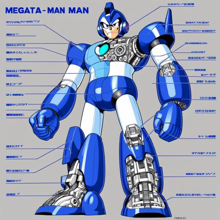 Robot structure diagram Style | SDXL