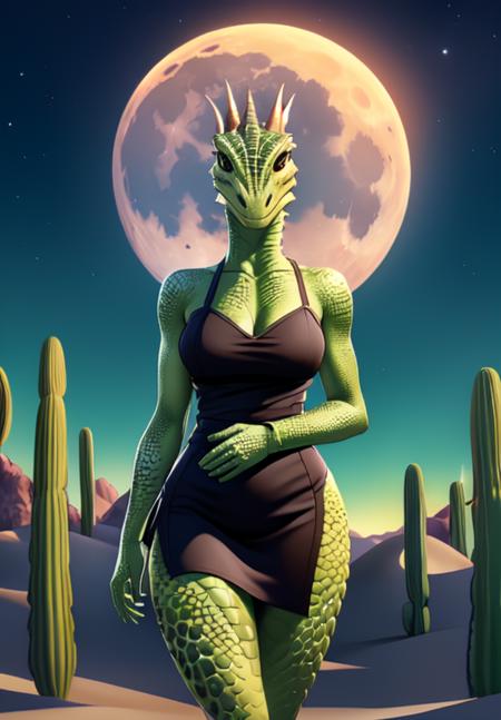 Argonian- Skyrim (Character Style)版本Female (ID: 166932)