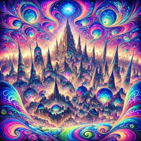 Psychedelic Dream LoRA [XL+Pony]