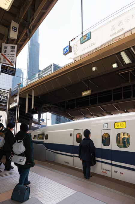 東京駅　東海道・山陽新幹線ホーム