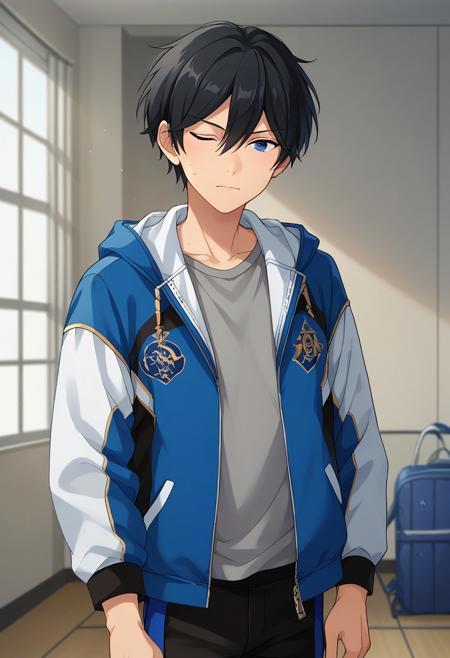 Hokuto Hidaka - Ensemble Stars! - Pony + Illustrious