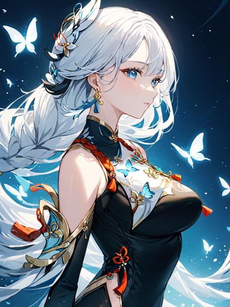 Genshin_XL｜原神申鹤  Shenhe - 2 Outfits版本v1.5 (ID: 193684)