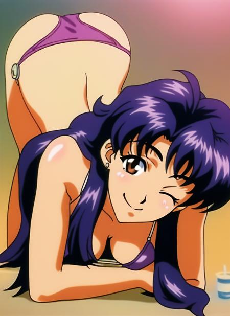 Misato Katsuragi from Neon Genesis Evangelion SDXL