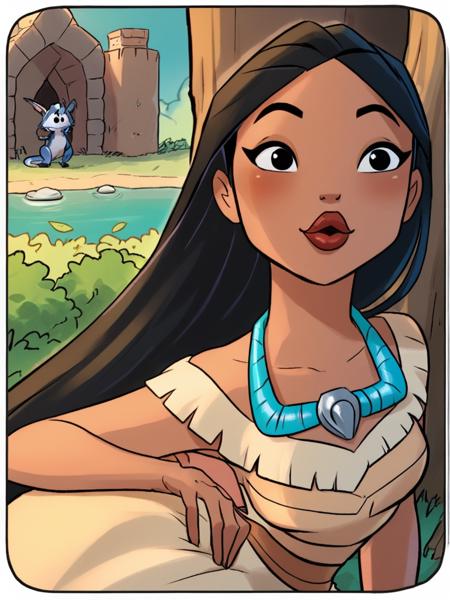 Disney Princess Comic Style and Characters LoRA