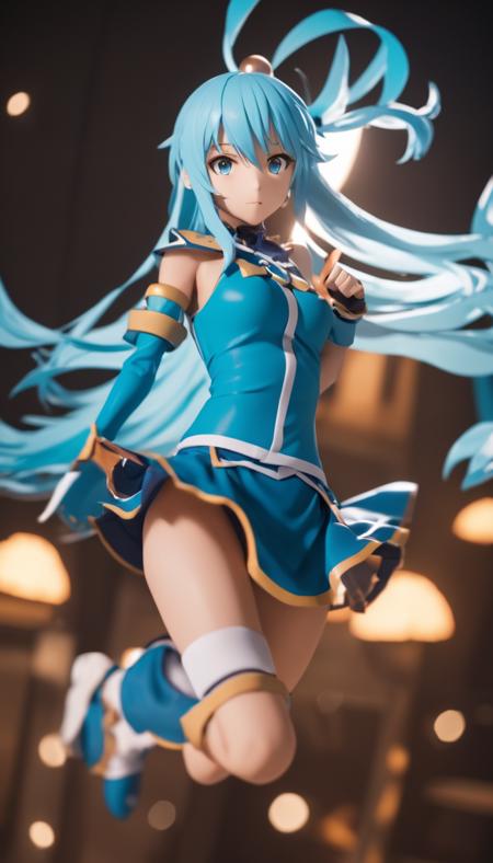 Aqua [Konosuba] LoRA XL版本v1 (ID: 151975)